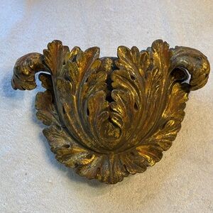 Gold Wall Planter Sconce